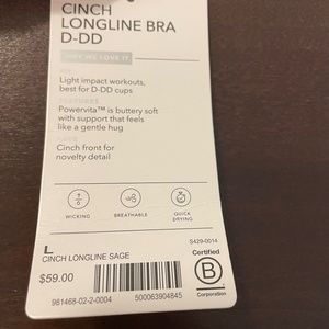 Athleta Longline Bra